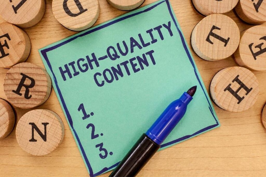 Create Authentic and High-Quality Content